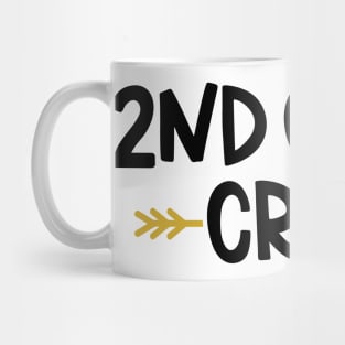 2nd Grade Crew Funny Kids Back to School Mug